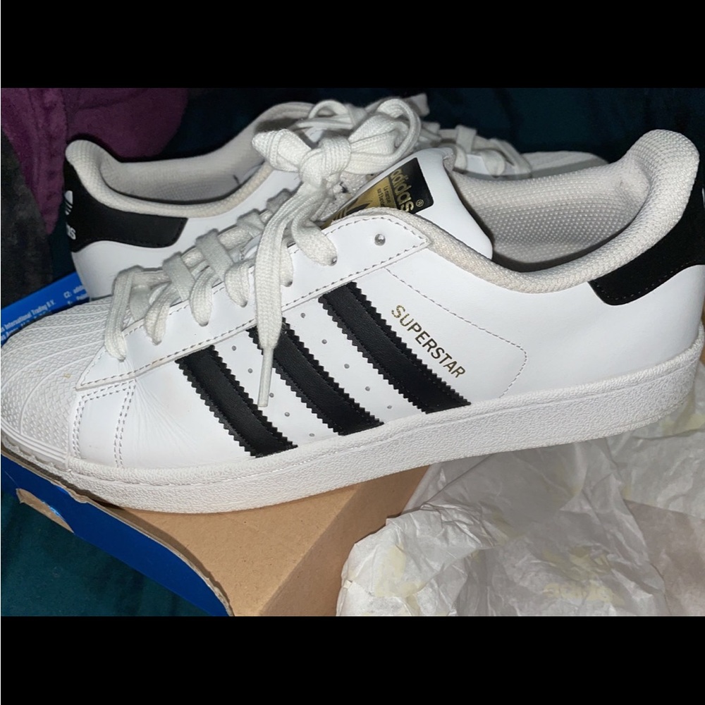 Adidas Superstar Athletic Shoes Mens